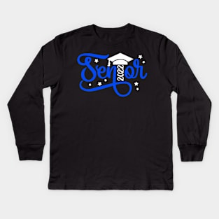 Senior 2022 Gift Kids Long Sleeve T-Shirt